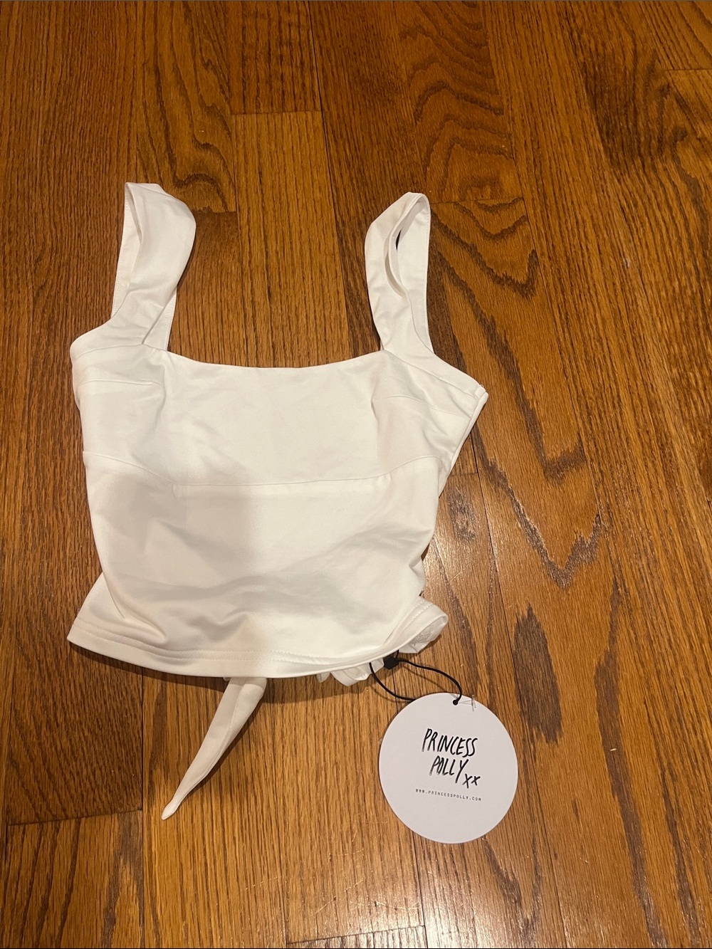 Princess Polly Imelda Top color is Ivory size 0 NWT